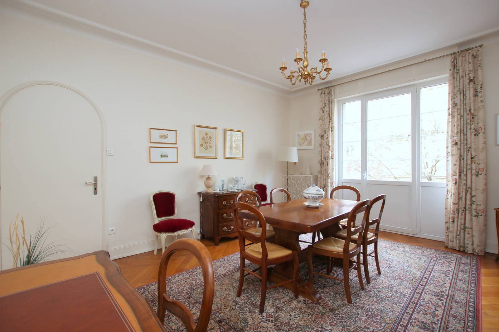 VENDU - STRASBOURG - ORANGERIE – APPARTEMENT BOURGEOIS 4 PIECES 115 m² – BALCON + LOGGIA