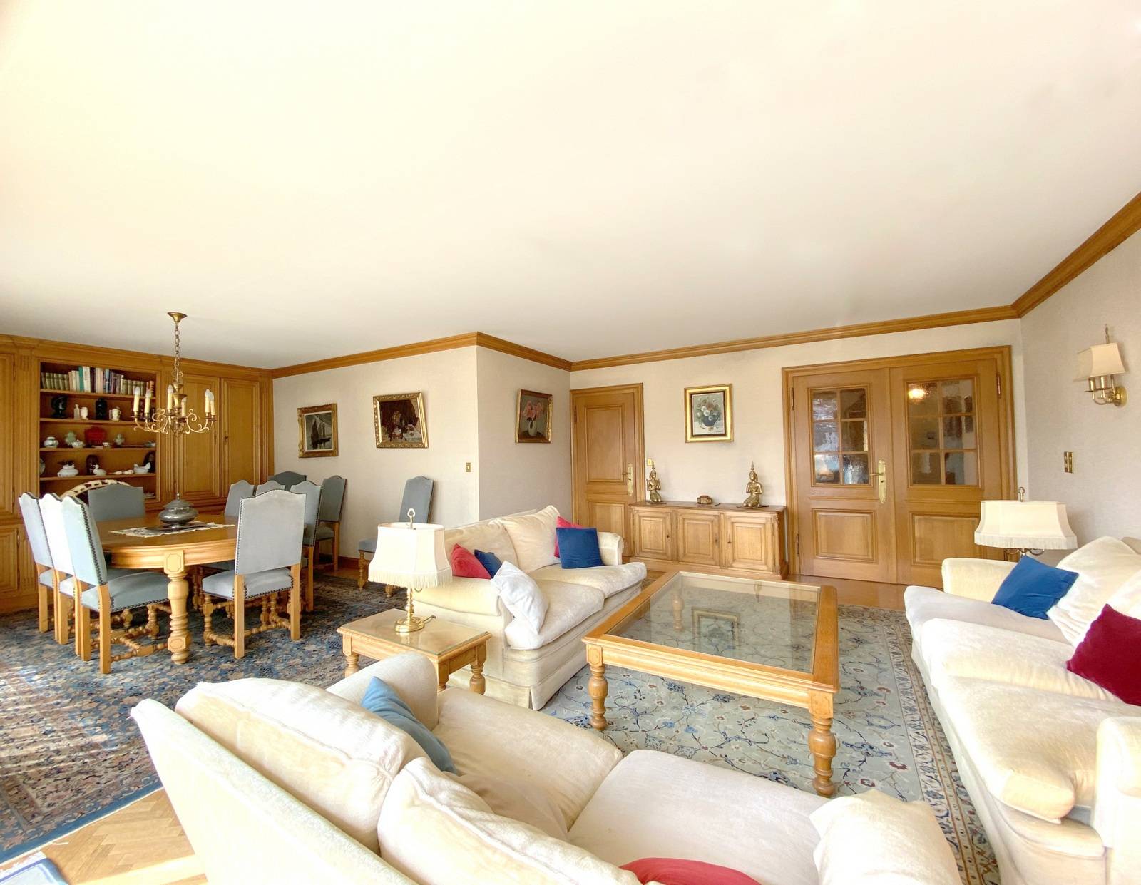 VENDU - EXCEPTIONNEL ORANGERIE RESIDENCE HYDE PARK ETAGE ELEVE 4 PIECES TERRASSE SUD GARAGES