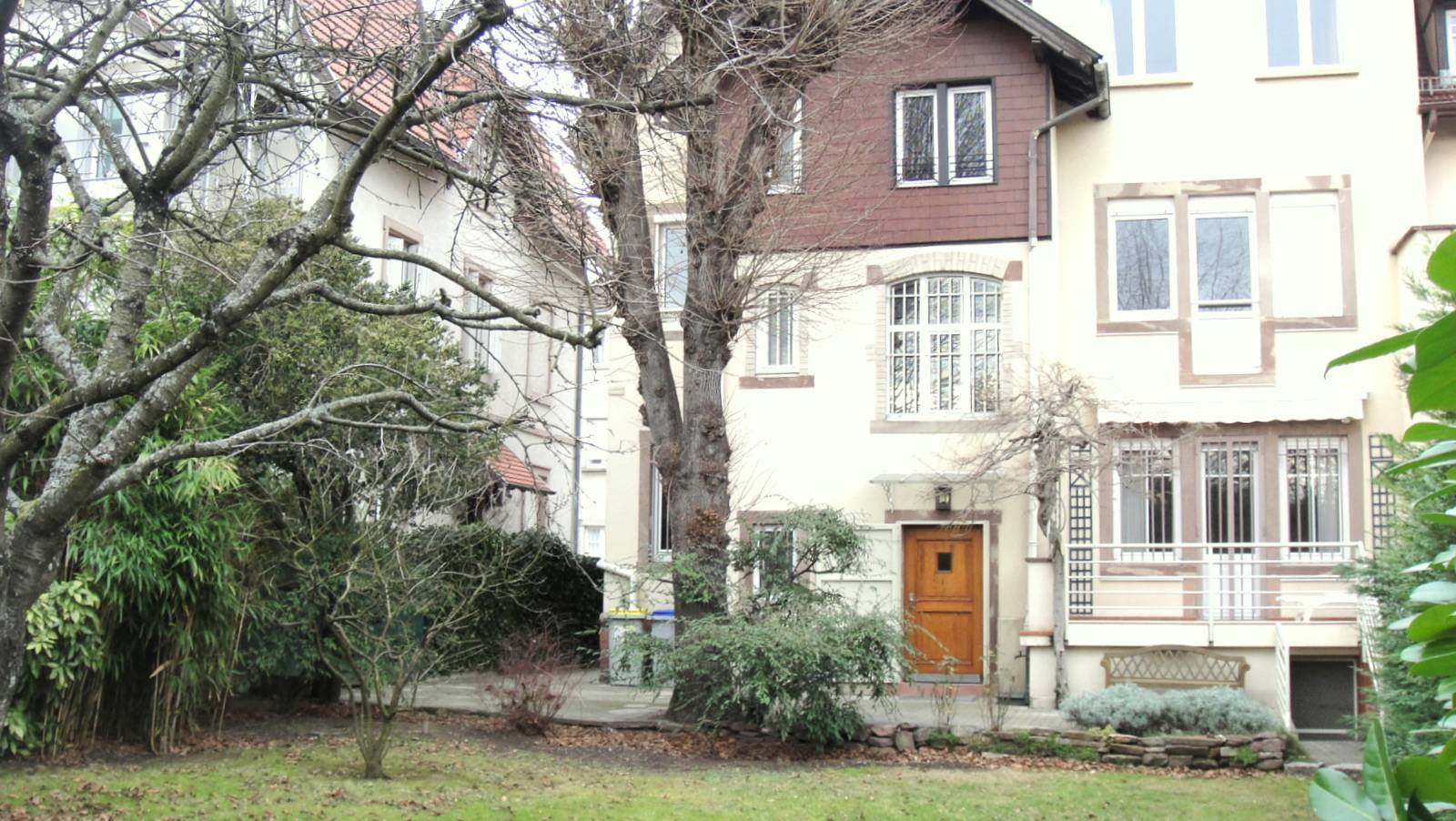 VENDU - DEBUT ROBERSTAU rue Adler Maison Bourgeoise 10 pièces 270 m² avec Jardin sud