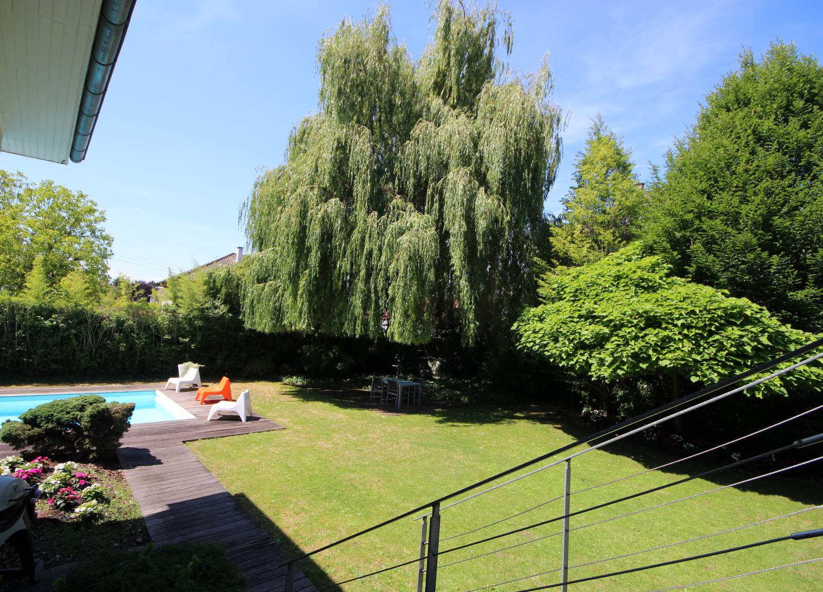 VENDU - ROBERSTAU rue du Plan Maison entièrement rénovée Piscine Jardin paysagé Grand Garage Terrain 10 ares