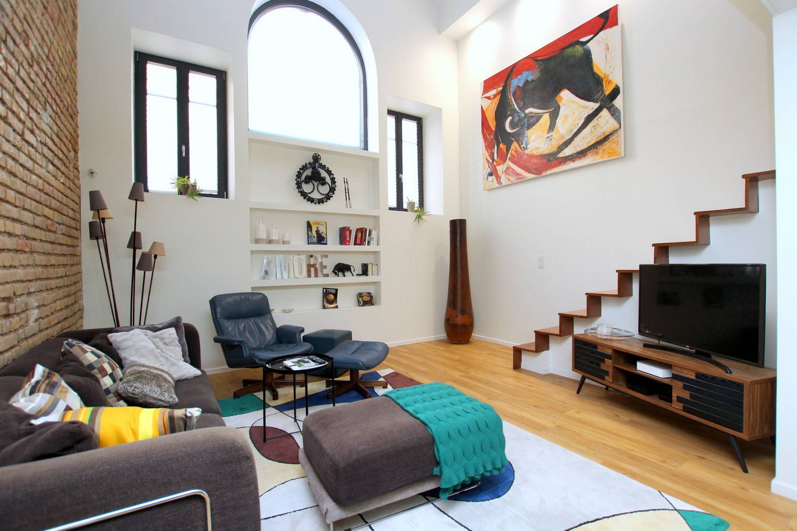 Centre ville proche Tribunal Superbe Loft Meublé