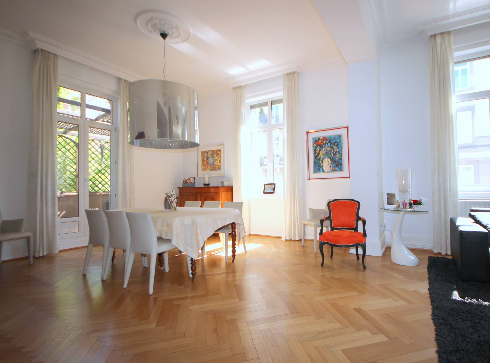 VENDU - ORANGERIE rue de Reims Appartement en dernier étage 8 pièces 184 m² Terrasse 52 m² Garage