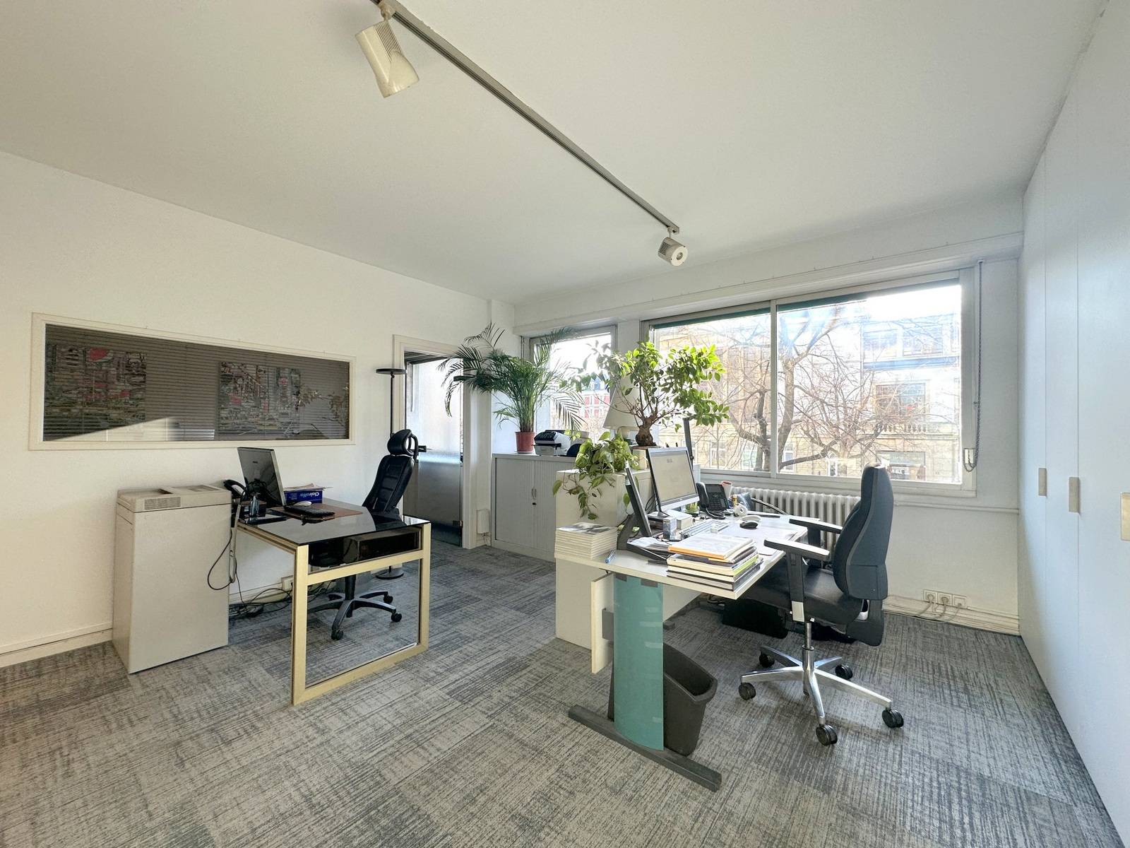 VENDU - STRASBOURG – ORANGERIE – BUREAUX 4 PIECES CLIMATISES– CAVE – GARAGE – ASCENSEUR ACCESSIBLE DE PLAIN-PIED