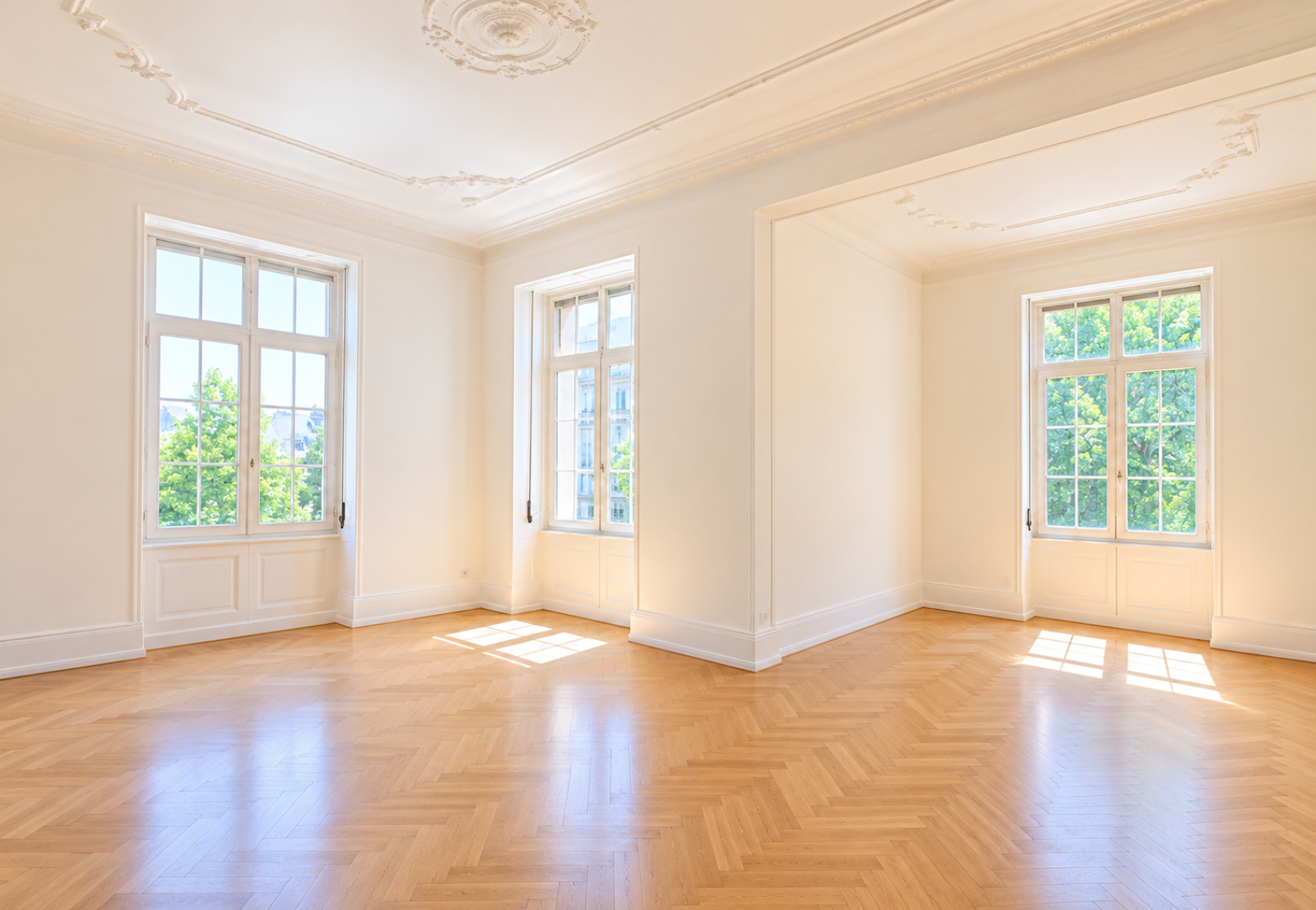 STRASBOURG – CONTADES – VUE EAU - SUPERBE APPARTEMENT BOURGEOIS - 6 PIECES - 245 M² - 3 BALCONS – MANSARDE - CAVE -