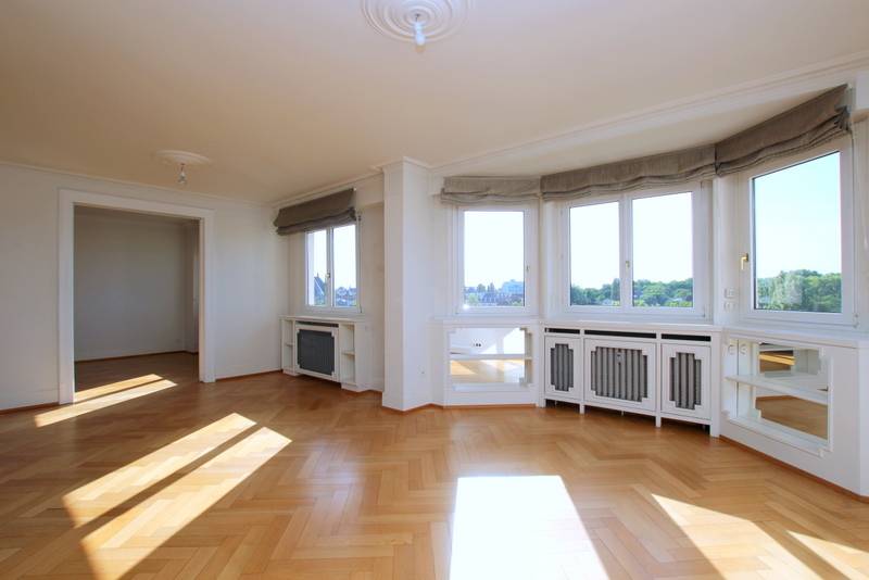 STRASBOURG – ORANGERIE SUR QUAI - APPARTEMENT BOURGEOIS - 150 M² - 8 PIECES - ETAGE ELEVE VUE DEGAGEE - BALCON – CAVE + GRAND DEBARRAS