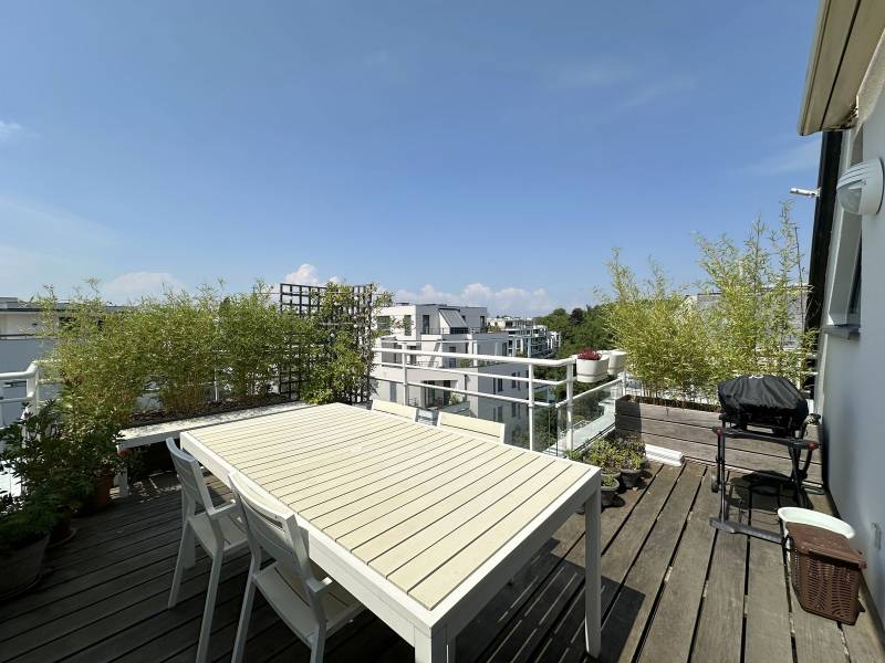 LOUE - STRASBOURG ORANGERIE – DERNIER ETAGE - RUE DU BON PASTEUR - APPARTEMENT 6 PIECES – CLIMATISATION - TERRASSE 50 m² – GARAGE DOUBLE– CAVE