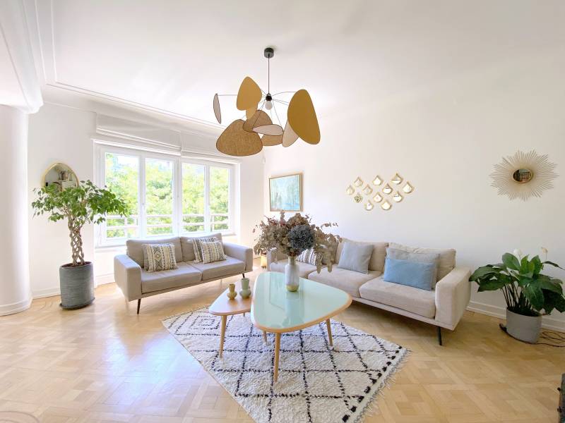 ORANGERIE SUPERBE APPARTEMENT CLIMATISE 5 PIECES ENTIEREMENT RENOVE – 3 GRANDS BALCONS - GARAGE