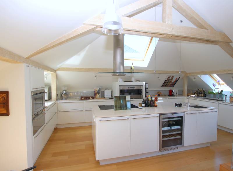 LOUE - KRUTENAU – EXCEPTIONNEL - ETAT NEUF -DERNIER ETAGE CLIMATISE 5 PIECES - 189 M² - 2 TERRASSES VUE CATHEDRALE – ASCENSEUR  - CAVE – PARKING