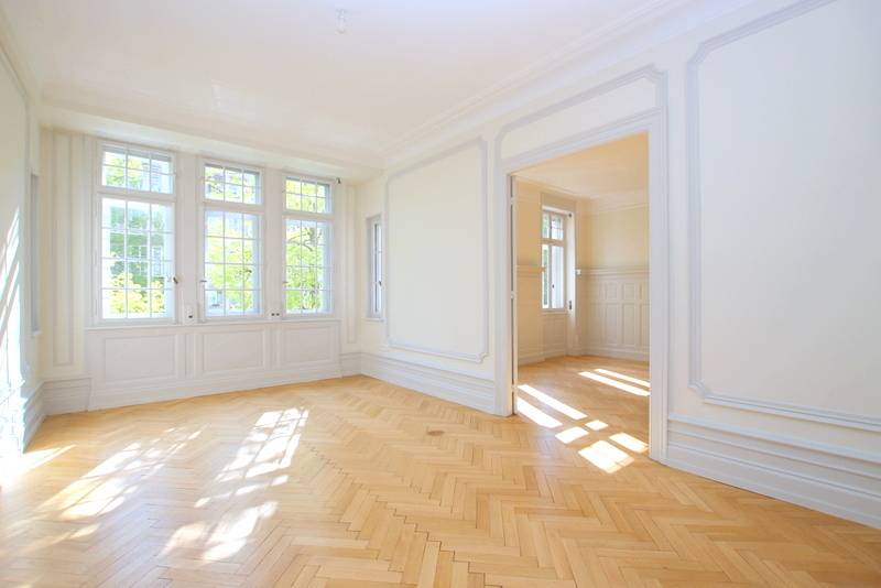 STRASBOURG – ORANGERIE - SUPERBE APPARTEMENT BOURGEOIS D’ANGLE 8 PIECES - 245 M² - ENTIEREMENT RENOVE - 2 BALCONS – 3 MANSARDES - CAVE -