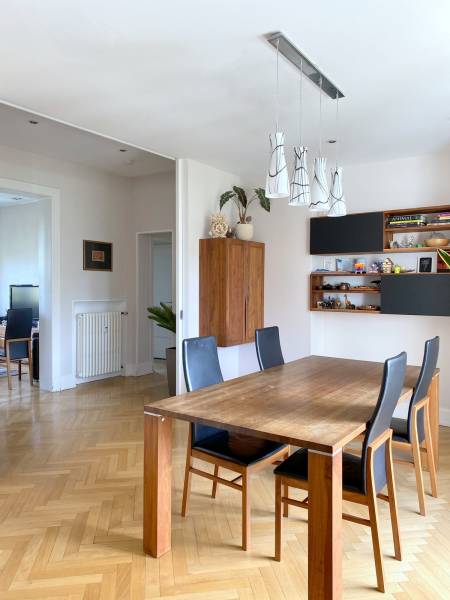 VENDU - RARE ORANGERIE DERNIER ETAGE 5 PIECES AVEC JARDIN PRIVATIF 300 m² + 2 CHAMBRES