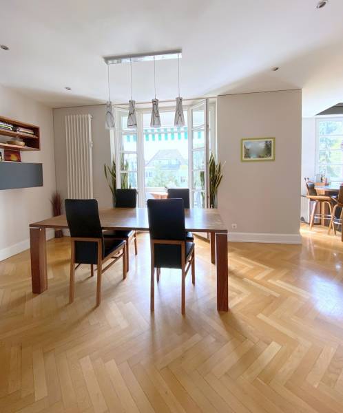 VENDU - RARE ORANGERIE DERNIER ETAGE 5 PIECES AVEC JARDIN PRIVATIF 300 m² + 2 CHAMBRES