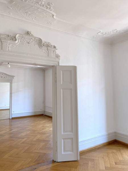 STRASBOURG - ORANGERIE - APPARTEMENT  BOURGEOIS CLIMATISE 7 PIECES 206 M² TERRASSE 37M² POSS. GARAGE