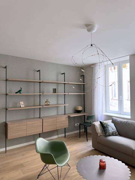 CENTRE VILLE PROX MUSEE ART MODERNE– APP. MEUBLE 3 PIECES HAUT DE GAMME – NEUF 64,23 M²