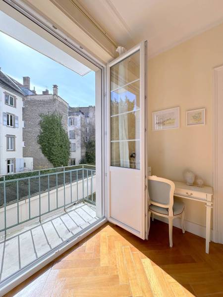 VENDU - STRASBOURG - ORANGERIE – APPARTEMENT BOURGEOIS 4 PIECES 115 m² – BALCON + LOGGIA