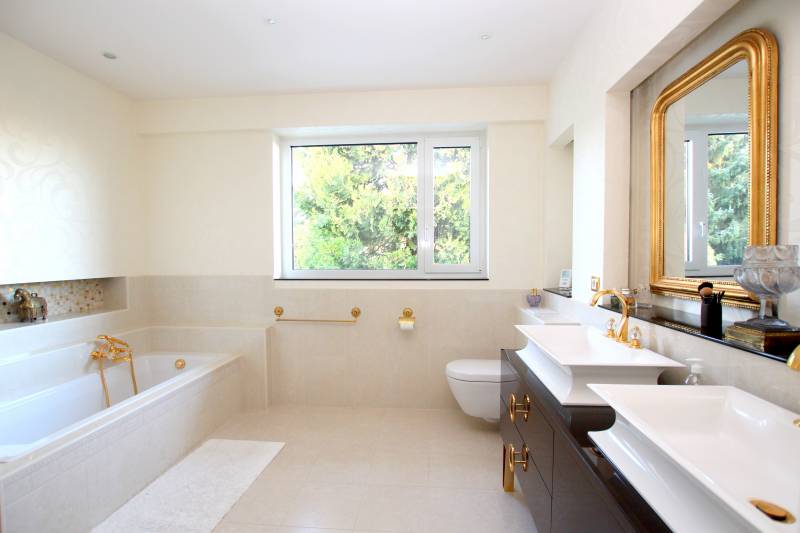 salle de bains parentale