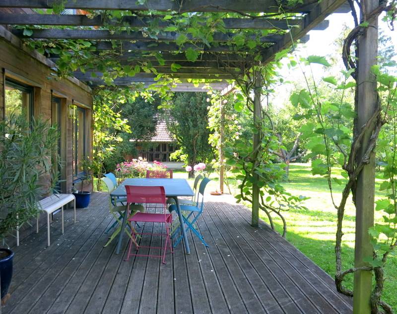 LOUE - OBERHAUSBERGEN – AU CALME – MAISON OSSATURE BOIS - 7 PIECES + ESPACE INVITES - DPE C – 2 PARKINGS – GRAND JARDIN