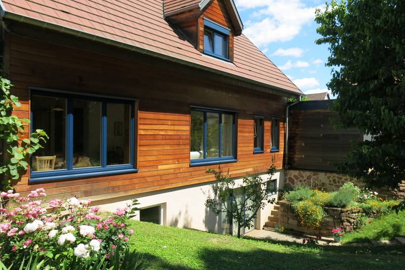 LOUE - OBERHAUSBERGEN – AU CALME – MAISON OSSATURE BOIS - 7 PIECES + ESPACE INVITES - DPE C – 2 PARKINGS – GRAND JARDIN