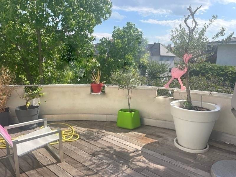 ORANGERIE  PROX. PARC - APPARTEMENT 126 m² - TERRASSE 30 m² Sud – CHAMBRE DE BONNE – 2 GARAGES